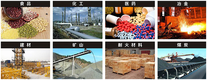 1020不銹鋼直線篩適用行業(yè)