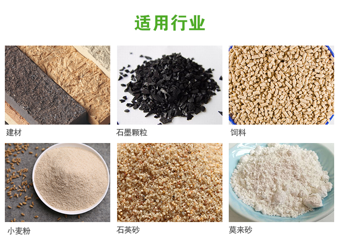 高頻振動篩主要用于化工，建材，石墨顆粒，飼料，小麥粉，石英砂，豆?jié){，果汁等各種物料的干法、濕法篩分、分級、脫水，過濾。